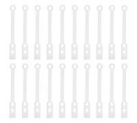 LOLIPPYY 35 piezas Banda Elástica para Rizadores de Cabello Unidades Transparentes Diseño y Agarre Seguro para Peinados Permanentes sin Calor Accesorios para Mujer