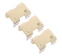 LOLIPPYY 3piezas Abrazadera De Cuerda Resistente De Hierro Doble para Correas De Mascotas Aplicaciones Marinas y Escalada Suitable para Cuerdas