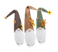 LOLIPPYY 3piezas Fundas Decorativas para Botellas con Diseño De Girasol Cubiertas Resistentes para Botellas De Vino para Fiesta De Acción De Gracias y Eventos Otoñales