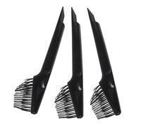 LOLIPPYY 3piezas Limpiador De Cepillos Cabello Herramientas De Barbería Para Quitar Polvo y Pelo Limpiador De Peine Para Masaje Del Cabelludo Uso Peluquerías y Personal