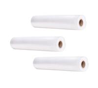 LOLIPPYY 3Rollos Bolsas de Sellador de Vacío para Alimentos de Reutilizables Alimenticio para Conservación y Almacenamiento Nevera