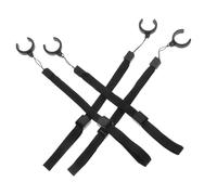 LOLIPPYY 4 Piezas Correas Antideslizantes para Bastón Accesorios para Andadores y Bastones de Senderismo Diseño Seguro y Fácil Instalación para Adultos