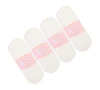 LOLIPPYY 4 piezas Menstruales de Algodón y Transpirable Unidades Lavables para Postparto y Embarazo Reutilizables Absorbentes y Cómodos Forro Higiénico para Braguitas