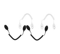LOLIPPYY 4 Piezas Retráctil Cordón de Seguridad con Ganchos Adhesivos de Doble Cara para Mandos TV Móviles y Tabletas Soporte Antipérdida Fácil de y Removible