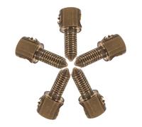LOLIPPYY 5 Piezas Tornillos de Ajuste Metálicos para Arco Accesorios Duraderos para Violín y de Tensión y Resonancia Sonora