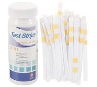 LOLIPPYY 50 piezas Tiras Prueba Agua Piscina y Spa Test Papel Ph y Alcalinidad Kit Análisis Preciso y Portátil Unidades para Calidad Agua