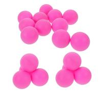 LOLIPPYY 50 Piezas Unidades Bolas Sorteo Plástico para Bingo Familiares Superficie Lisa y Ligera para Personalizar Números y Premios