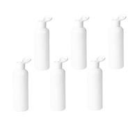 LOLIPPYY 6 piezas Botella de Viaje Reutilizable con Tapa Botellas Vacías para Cosméticos Diseño para Camping y Actividades al Aire