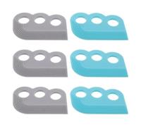 LOLIPPYY 6 Piezas Cepillo Quitapelos Mascotas Deshedding Brush Portátil para Perros y Gatos Removedor de Pelo Manual para Muebles Alfombras y Interior de Coches Multi Superficie y