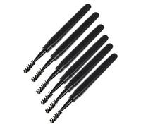 LOLIPPYY 6 piezas Cepillos Pestañas y Cejas con Tapa Aplicadores Micro para Maquillaje Ojos Peines Rímel Portátiles para Profesional y Diario