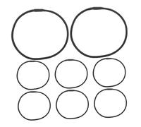 LOLIPPYY 8 Piezas Bandas Elásticas Anti-vibración para Soporte Micrófono Condensador Anillos de Goma de Absorción de para Montaje de Micrófono Accesorios para Grabación de Audio