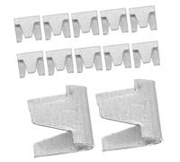 LOLIPPYY 800 Piezas Wire Fence Clamps Metal Buckle Clips For Small Animals Secure Iron Cage Fasteners Compatible with Chicken Rabbit Bird Cages