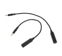 LOLIPPYY Adaptador de Audio Estéreo 2 Piezas 3,5 Mm Macho a 6,35 Mm Hembra Chapado en Oro, Conector Adaptador para Auriculares y Amplificador, Cable Multiusos para Piano Eléctrico