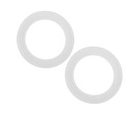 LOLIPPYY Anillos de Sellado Reutilizables para Botellas Térmicas Juego de 2 Piezas de Caucho Grande Anillos de Goma Resistentes Antifugas para Juntas de Repuesto en Botellas de Vacío