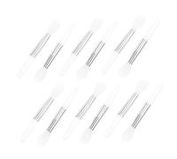 LOLIPPYY Aplicadores De Bálsamo Labial y Pinceles De Silicona, Set De 12 Piezas Compactas, Ideales Para Maquillaje y Cuidado Labial, Mango Ergonómico Para Uso Diario