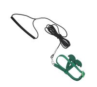 LOLIPPYY Arnés Ajustable para Loros Pequeños con Alas Decorativas, Correa para Pájaros para Vuelo al Aire Libre, Arnés de Seguridad para Entrenamiento y Prevención de Escapes, Tamaño M