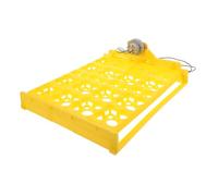 LOLIPPYY Bandeja Incubadora Automática De Huevos De Gallina y Codorniz Rotación Automática, Material Estable, Capacidad para 16 Huevos, para Incubadoras Caseras y Granjas Avícolas