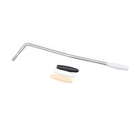 LOLIPPYY Barra de Vibrato de Trémolo de 5 Mm Plateada con 3 Tapones para Guitarra Eléctrica, Brazo del Puente de Trémolo Simple Compatible, Accesorio para Ajuste de Tensión y Efectos