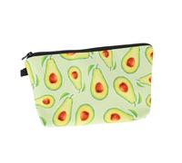 LOLIPPYY Bolsa De Cosméticos De Aguacate Estilo Fresco Bolsa De Almacenamiento De Gran Capacidad para Neceser De Maquillaje para Mujer