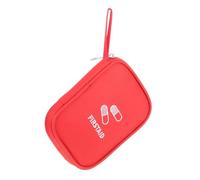 LOLIPPYY Bolsa de Medicamentos de Viaje Organizador Portátil Cierre Completo para Suministros de Emergencia, Botiquín Compacto para Coche y Embarcación, Adecuado para Grupos