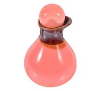 LOLIPPYY Botella De Aceite Esencial De Cerámica Roja, Juego De 1 Unidad, Ligera y Duradera, Soporte Vacío Para Líquidos, Adecuado Para Aromaterapia y Uso Viaje