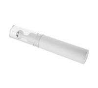 LOLIPPYY Botella Rellenable 15 Ml para Crema de Ojos Tamaño Portátil Aplicador de Rodillo Material Acrílico Blanco Adecuado para Viajes y Uso en Piel Delicada