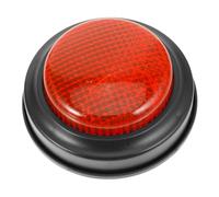 LOLIPPYY Botón de Respuesta con Luz y Sonido para Educativos Pulsador para Aula Rojo sin Batería para Competencias y Aprendizaje Familia