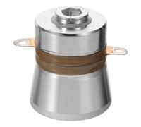 LOLIPPYY Cabezal de Vibración Ultrasónica 50w 40 Khz, Transductor Piezoeléctrico de Repuesto para Limpiador Ultrasónico, Módulo Ultrasónico de Alta Eficiencia (2 Unidades) para