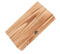 LOLIPPYY Caja De Madera Pequeña Con Tapa Abatible Para Recetas Bíblicas Joyas y Abalorios Organizador De Madera Rectangular Sin Terminar Para Sala De Estar o Estudio