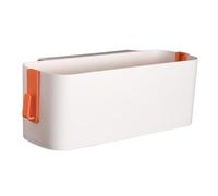 LOLIPPYY Caja Organizadora para Pañuelos de Papel Contenedor de Almacenamiento para Cama con Ganchos Laterales Material Resistente y Diseño Seguro para Habitación Infantil y Dormitorio