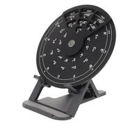 LOLIPPYY Círculo de Quintas de Aleación de Aluminio Herramienta de Acordes para Guitarra Disco Portátil con Diseño Ergonómico para Estudiantes y Músicos