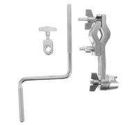 LOLIPPYY Clamps para Montaje de Percusión con Brazo Z Soporte Compacto para Jam Blocks y Panderetas Accesorio para Batería con Instalación Rápida y Diseño Ahorrador de Espacio