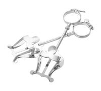 LOLIPPYY Clip Ajustable para Partituras de Lira de Marcha para Clarinete y Trompeta, Diseño Portátil de Hierro en Color Plata, Paquete de 2 Piezas para Práctica y Presentación