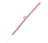 LOLIPPYY Collar De Perro Anilla y Colgante Forma De Hueso Brillantes Gemas De Imitación De Lujo Hebilla Ajustable para Pasear Ciudad