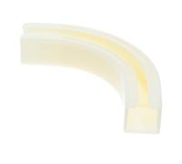 LOLIPPYY Conector de Riel para Cortinas Ángulo Grados Accesorio Abs para Ventana Unión de Esquina para Riel de Cortina Repuesto Resistente y Fácil de Instalar