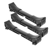 LOLIPPYY Conectores y al Negro para Cochecito Aluminio Gemelar de Agua Longitud Ajustable Resistente Pack de 3 Piezas para Viajar y Parques Temáticos