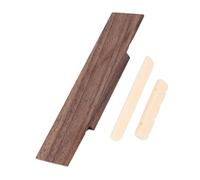 LOLIPPYY Conjunto de Puente Cejuela y Silla Ajustables para Ukulele de Cuerdas de Madera de Palisandro para Reparación y Mejora Acústica de Instrumentos de Cuerda