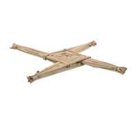 LOLIPPYY Cruz de Paja Natural de Santa Brígida para Pared, Decoración Tradicional Irlandesa Tejida a Mano, Adorno Rústico para Altar y Bendición del Hogar, Símbolo Cultural Religioso