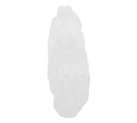 LOLIPPYY Crystal Glass Calligraphy Paperweight With Mountain Design Durable Artistic Brush Holder For Chinese Calligraphy And Painting Scratch Resistant Pen Rest For Study Room And Art