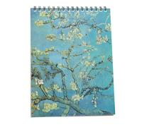 LOLIPPYY Cuaderno de Bocetos A4 Espiral Papel Seguro y Duradero para Dibujo y Pintura Cuaderno de Pintura Portátil para Uso Casa Clase Aire Libre Diseño Patrón Aleatorio