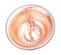 LOLIPPYY Cuenco de Cobre para Ofrendas Budistas Vaso para Agua de Adoración Fácil de Limpiar y Almacenar para Rituales Templos y