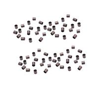 LOLIPPYY Cuentas De Engarce y Cuentas De Tubo De Cobre Antiguo 2 Mm Para Manualidades 1500 Piezas Diy Bisutería Artesanía Creación Joyería Accesorios Profesionales