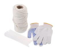LOLIPPYY Cuerda de Sisal Natural para Rascador de Gatos, Recambio de 0,6 Cm X 50 M para Reparación de Poste y Torre de Árbol, Resistente Abrasión, Adecuado para Uso Doméstico y Bricolaje