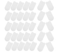 LOLIPPYY Dedales para Limpieza Dental de Mascotas 200 Unidades Transpirables Textura de Perlas Fundas para Dedos y Pulgares Reutilizables Kit para Cuidado Bucal de Perros y Gatos