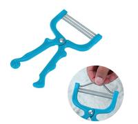 LOLIPPYY Depilador Facial Manual Azul para Pelo No Removedor de con Hilo para Rostro Frente Mejillas Superior y Barbilla para Suave y Seca