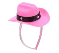 LOLIPPYY Diadema Mini Sombrero de Copa Rosa 135 CM para Mujer Accesorio Ligero de Plástico Cinturón Adecuado para Fiestas Temáticas Carnaval y Eventos de Cosplay