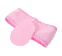 LOLIPPYY Diadema para Lavarse la Cara de Diadema Facial de Spa para Mujer con Esponja para Lavarse la Cara de Cuidado de Piel para Maquillaje