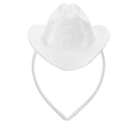 LOLIPPYY Diadema Sombrero Ligera para Fiestas y Celebraciones Accesorio Western Cómodo y Resistente para Carnaval y Bailes Populares Diseño Festivo Exclusivo para Mujer