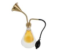 LOLIPPYY Difusor de Aceites Esenciales de Vidrio Portátil y Elegante Doble Pared para Aromaterapia en Spa y Hogar, Frasco de Muestreo Bomba Manual Fácil de Usar Color Aleatorio