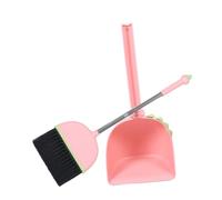 LOLIPPYY Escoba y Recogedor Infantil Compacto para Herramienta y Práctica para Limpieza Diseño Ergonómico para Manos Pequeñas Color Rosa Juego de Limpieza para Niñas